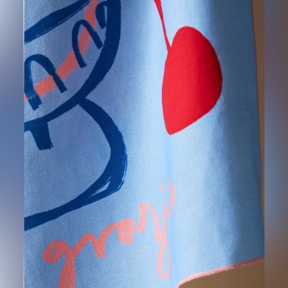 Anthropologie Jordan Nickson Gelato Party Cotton Dish Towel - Picture 2 of 2